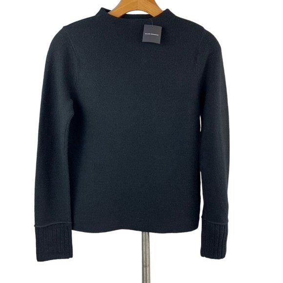 Club Monaco NEW w/ tags mock turtleneck/crewneck wool pullover sweater - XS - Picture 4 of 10